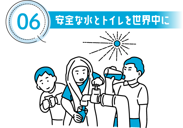 06 安全な水とトイレを世界中に